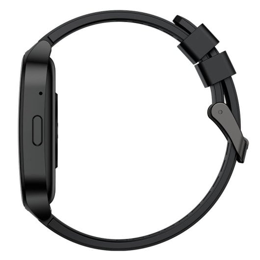 Cool Smartwatch Amoled Curved Silicone Preto