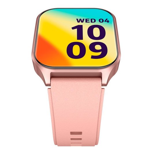 Cool Smartwatch Amoled Curved Silicona Rosa