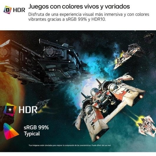 Écran PC LG UltraGear 27GS60F-B 27'' Full HD 180Hz IPS G-Sync FreeSync HDR10 1ms