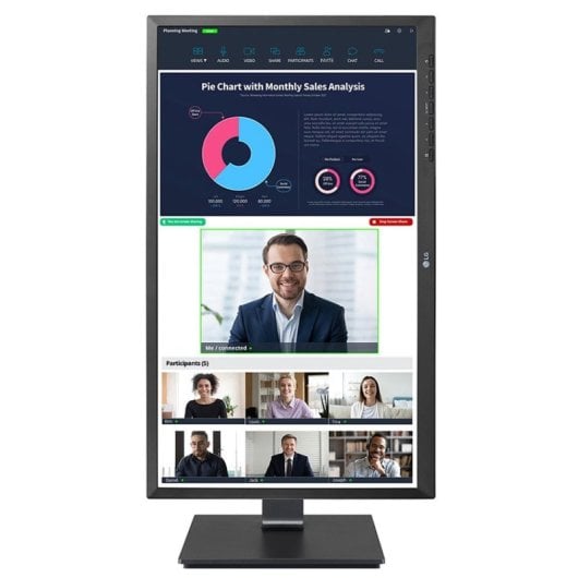 LG 24BP75CP-B 23.8" LED IPS FullHD USB-C Webcam