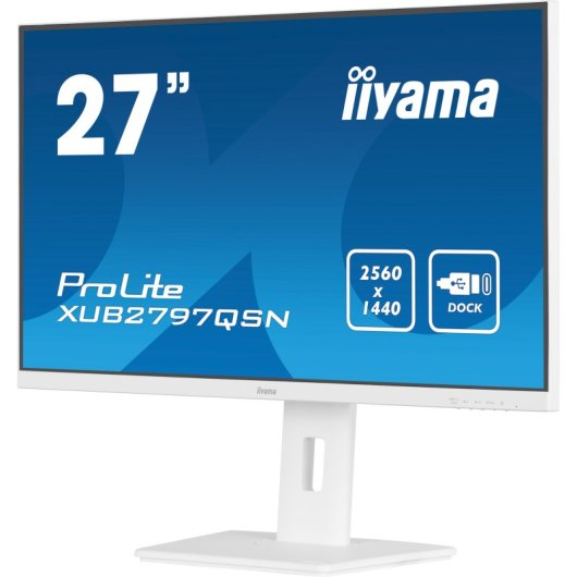 Iiyama Prolite XUB2797QSN-W1 27" LED IPS WQHD 100Hz USB-C