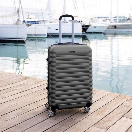 Numada Upfly Maleta de Cabina 30L ABS XS (55x36x19cm) Gris