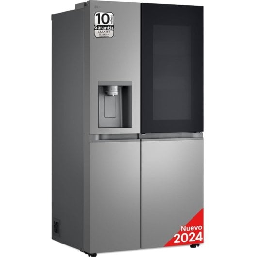 LG GSXE80PYBD.APYQEUR Frigorífico Side By side Serie 800 con Instaview Door-In-Door 628L Inox D