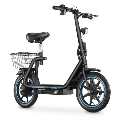 Honey Whale M5elite Patinete Eléctrico Motor 500W Autonomía 45km Frenos De Disco Negro