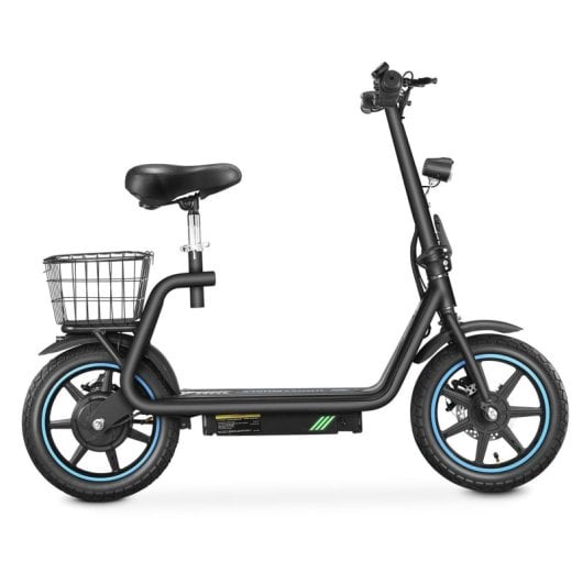 Honey Whale M5elite Patinete Eléctrico Motor 500W Autonomía 45km Frenos De Disco Negro