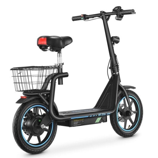 Honey Whale M5elite Patinete Eléctrico Motor 500W Autonomía 45km Frenos De Disco Negro