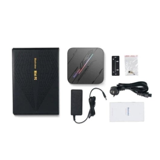 Mini PC Blackview MP100 AMD Ryzen 5 7430U 16GB 512GB SSD Radeon Graphics Windows 11 Pro RGB