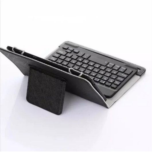 Lipa KS1 Funda con Teclado Bluetooth para Tablet de 10-11" Negro