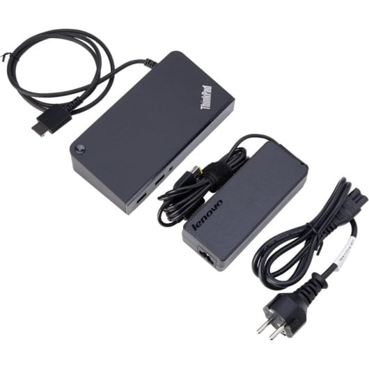 Lenovo 40A40090EU replicatore di porte e docking station per laptop Cablato USB 3.2 Gen 1 (3.1 Gen 1) Type-A Nero