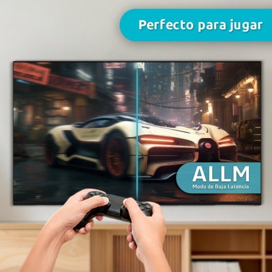 Nilait Prisma NI-50UB7001S 50" LED + Regalo Harmony Sound bar Barra de Sonido Bluetooth 2.0 30W