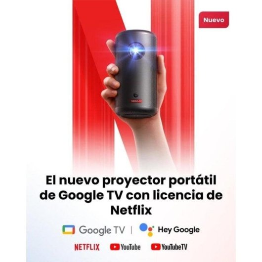 Projetor Nebula Capsule 3 FullHD 200 Lumens 120" LED DLP Smart TV Portátil