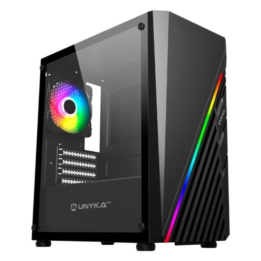 Unykach Mini Glayze Cristal Templado USB 3.2 Negra