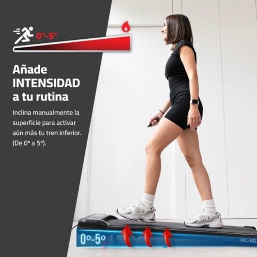 FITFIU Fitness MC-60 Cinta de Correr Plegable Inclinación Manual Vel. Máx. 6km/h