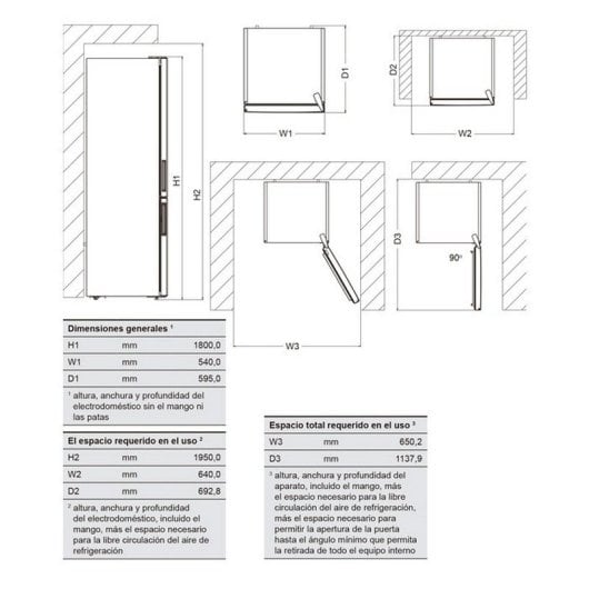 New Pol NWCE180 Frigorífico Combi E Blanco