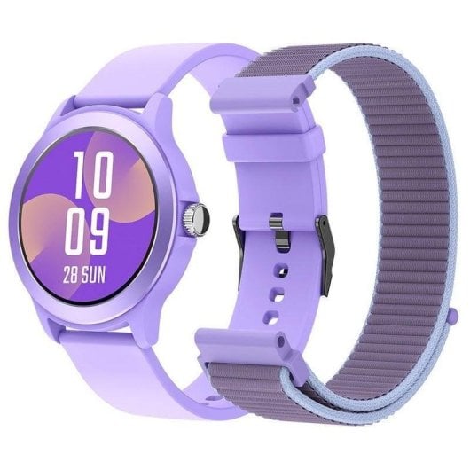 SPC Smartee Duo Vivo Bluetooth 42mm IPS Lila Einheitsgröße IP68 SpO2 Herzfrequenz Schlafmonitor