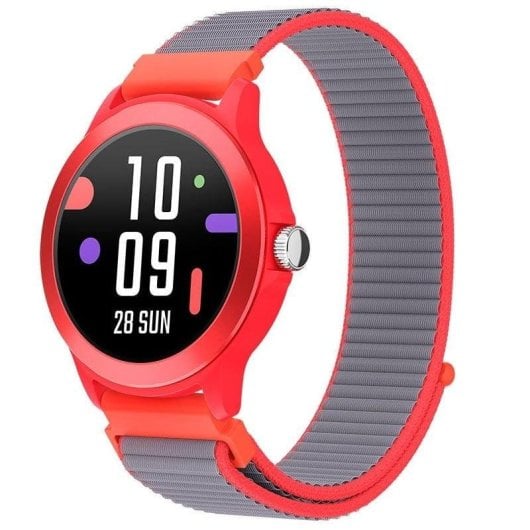 SPC Smartee Duo Vivo Bluetooth 42mm IPS Rouge Taille Unique IP68 SpO2 Pulsomètre