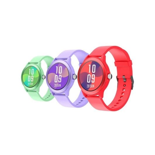 SPC Smartee Duo Vivo Bluetooth 42mm IPS Rouge Taille Unique IP68 SpO2 Pulsomètre