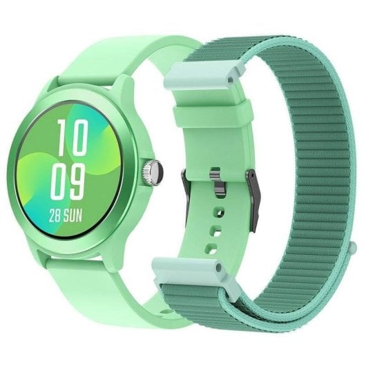 SPC Smartee Duo Vivo Bluetooth 42mm IPS Mint Einheitsgröße IP68 SpO2 Herzfrequenz Schlafmonitor