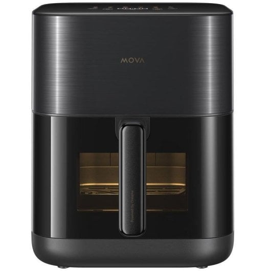 Fritadeira de Ar Mova AeroChef FD10 Pro 6L 1800W Janela de Visão 11 Programas