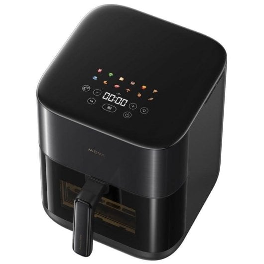 Fritadeira de Ar Mova AeroChef FD10 Pro 6L 1800W Janela de Visão 11 Programas