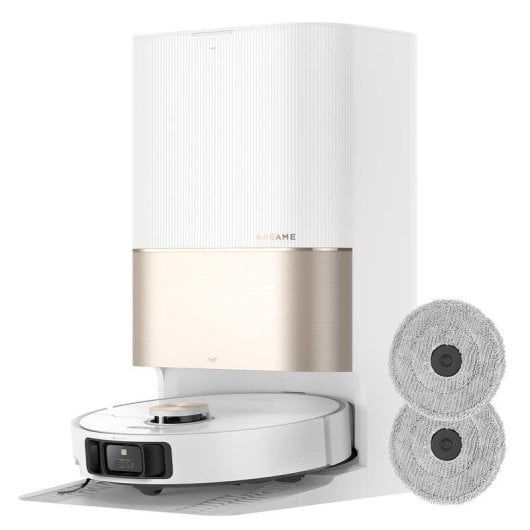 Aspirador Robô com Mopa Dreame X40 Ultra Complete Com Esvaziamento Automatico Navegação IA e Laser 12.000 Pa Controlo por Voz Com Câmara