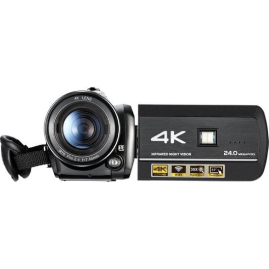 Lipa AD-C1 Cámara de Vídeo UltraHD 4K Negra