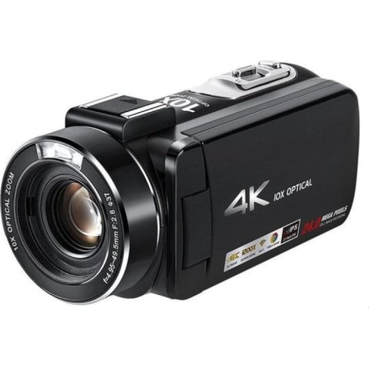 Lipa AD-C7 Cámara de Vídeo UltraHD 4K Negra