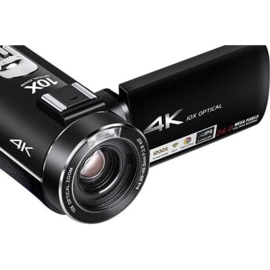 Lipa AD-C7 Cámara de Vídeo UltraHD 4K Negra