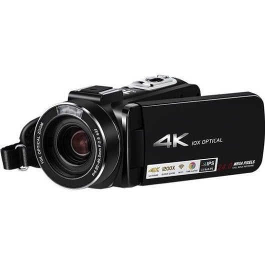Lipa AD-C7 Cámara de Vídeo UltraHD 4K Negra