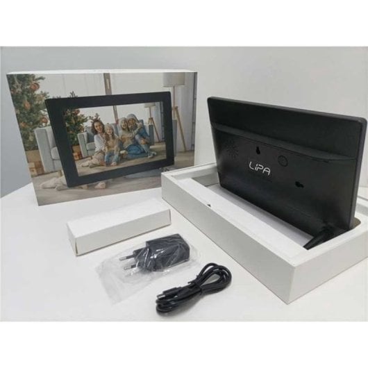 Lipa X80 Marco Digital Android Frameo 32GB Negro