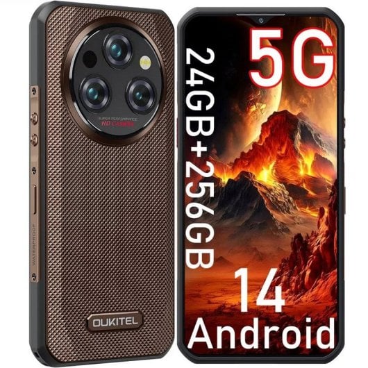 Oukitel WP35 5G 8/256GB Naranja Libre