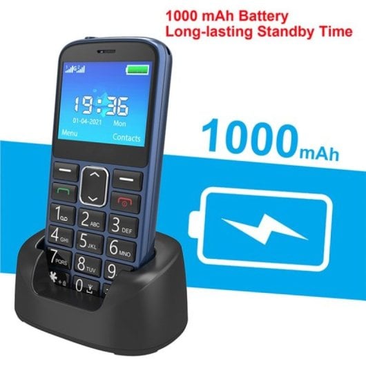 Lipa F70 Telefone Sénior 4G Preto