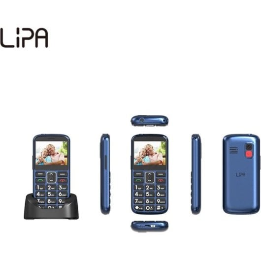 Lipa F70 Telefone Sénior 4G Preto
