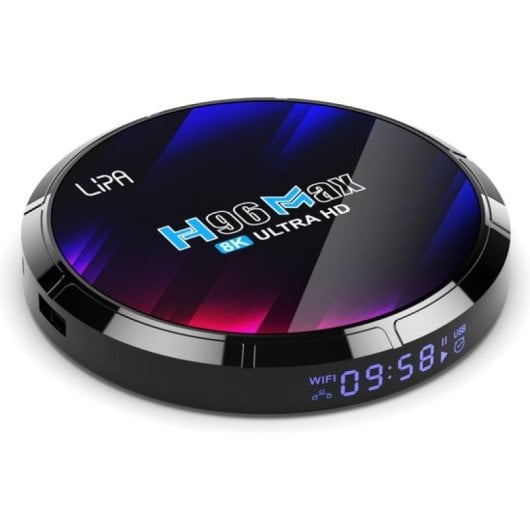 Lipa H96 Max Android TV-Box 32 GB Schwarz