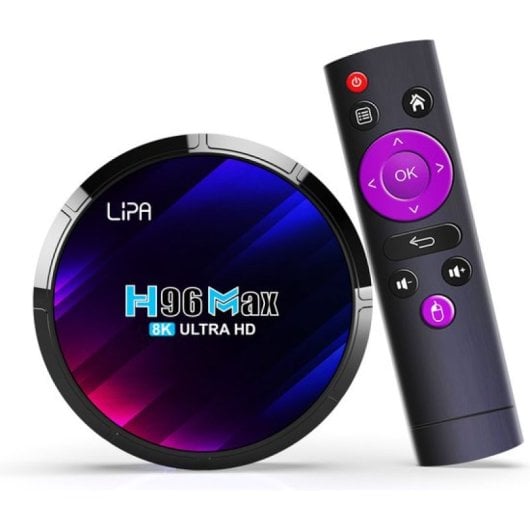 Lipa H96 Max Android TV-Box 32 GB Schwarz