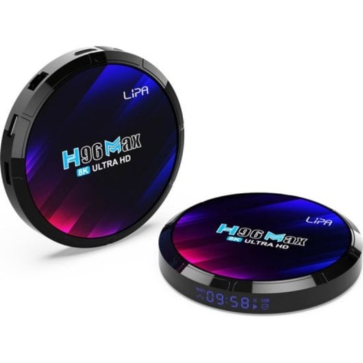 Lipa H96 Max Android TV-Box 32 GB Schwarz