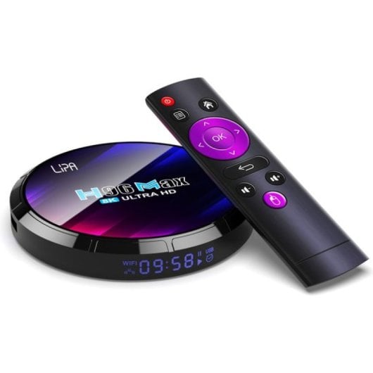 Lipa H96 Max Android TV-Box 32 GB Schwarz