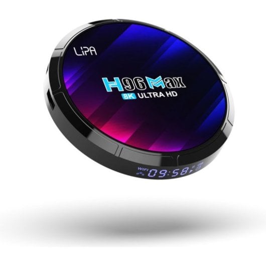 Lipa H96 Max Android TV-Box 32 GB Schwarz