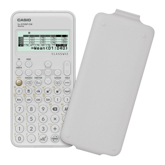 Casio FX-570SPX CW Calculadora Científica Blanca