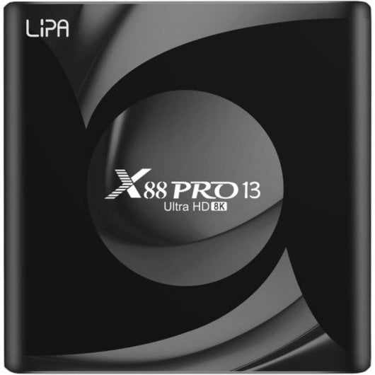 Lipa X88 13 Android TV Box 64GB Schwarz