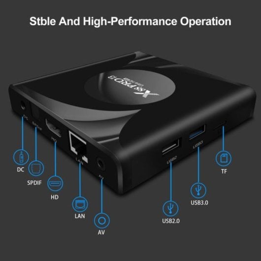 Lipa X88 13 Android TV Box 64GB Schwarz