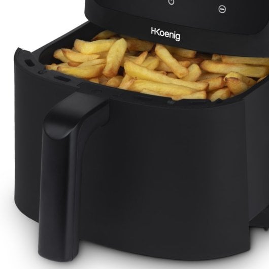 H.koenig FRY880 Freidora De Aire con 5 Programas 8L 1700W Negra