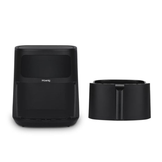 H.Koenig FRY840 Freidora de Aire con 5 Programas 4L 1300W Negra