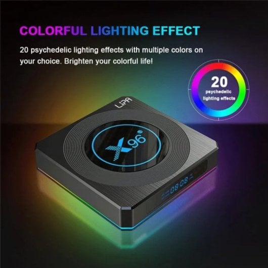 Lipa X96 X4 Android TV Box 64GB Negro