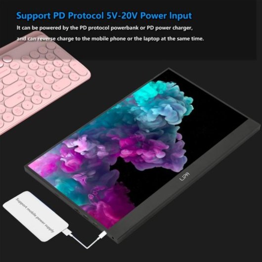 Lipa AX-60 Monitor Portátil 15.6" LED UltraHD 4K