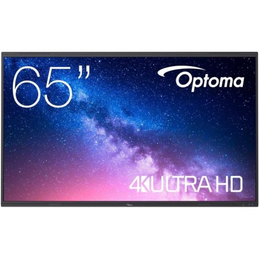 Optoma Premium Creative Touch Serie 5 de 65" Pantalla Interactiva Certificación Google EDLA Táctil