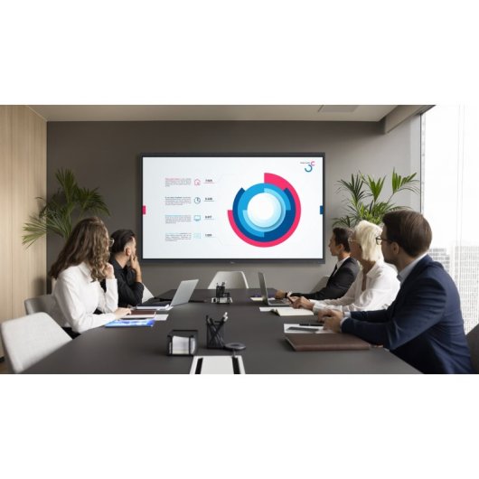 Optoma Premium Creative Touch Serie 5 de 75" Pantalla Interactiva Certificación Google EDLA Táctil