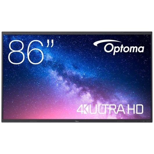 Optoma Premium Creative Touch Serie 5 de 86" Pantalla Interactiva Certificación Google EDLA Táctil