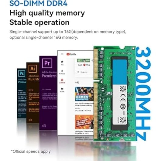 Beelink Mini S12 Intel N95/8GB/256GB SSD