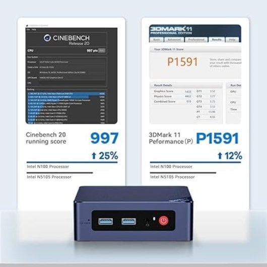 Beelink Mini S12 Intel N95/8GB/256GB SSD